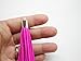 Pamir Tong Copper Caps 80mm(3.1'' inch) Leather Tassel Suede Tassel DIY Jewelry Bracelet Accessories (Silver)