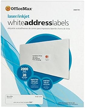 officemax label printing