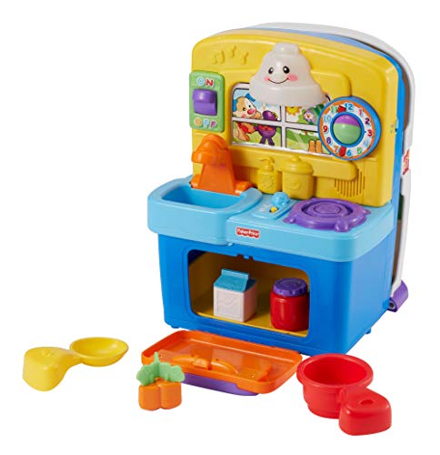 41%2BQjudBlCL - Fisher-Price Laugh &amp; Learning Kitchen [Amazon Exclusive]