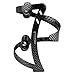 Ibera Extra Lightweight Alloy Bicycle Water Bottle Cage, Ergonomic, Side-Access, Only 30g (1.1 oz), Carbon Pattern, 15 YEAR WARRANTY
