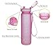 Brimma Premium Sports Water Bottle with Leak Proof Flip Top Lid - Eco Friendly & BPA Free Tritan Plastic - Must Have for The Gym, Yoga, Running, Outdoors, Cycling, and Camping