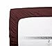 California Design Den Natural 100% Cotton Sheets, Soft Queen Sheet Set, 400 Thread Count Sateen, Deep Pockets with All-Around Elastic for a Snug Fit, Cool & Durable Bedding Set - Burgundy Red