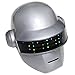 Daft Shining Punk Helmet Colorful LED Lights Robot Adult Full Head PVC Mask