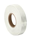 3M 3430 White Micro Prismatic Sheeting Reflective Tape 2" Width x 5 yd Length (1 roll)