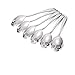 LGXANTT Stainless Steel Skull Sugar Spoon Cereal and Coffee Stirring Spoon Tea Spoon Coffee Spoon Set of (6)