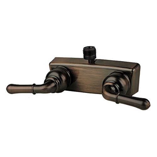 HowPlum RV/Mobile Travel Home Shower Valve with Hand-Held Shower Set, Oil Rubbed Bronze