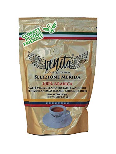 Venita Premium Kaffee „Selezione Merida“ 100% Hochland Arabica Kaffee, gemahlener Kaffee 250 gr. Aromapack, Lieferumfang… – Bild 4