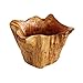 WELLAND Handmade Storage Natural Root Wooden Bowl salad bowl for food Deep Bowls