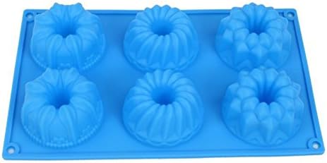 Amazon 花形のドーナツ型 クッキー型 6個取り チョコレート型 5枚組 28 5cm 17 2cm 深さ3 7cm クッキー型 オンライン通販