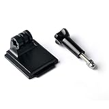 pangshi HD & NVG Aluminum Helmet Fixed Mount Base Adapter ship with Screw for Gopro Hero 2 3 3+ 4