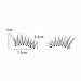 Mmrm Women Handmade Upper Half False Long Eyelashes Eye Lashes Cosmetic Makeup Beauty Tool
