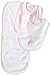 Little Me Baby Girls' 3 Piece Bib and Burp Set, Ballerina, Pink/Multi, One Size