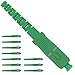 Fiber SC Connector - Fiber Optic Connector Kit Single Mode Simplex APC 3.0mm - 10 Pack - Beyondtech Ceramic Ferrule Fiber Connectors