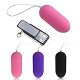 Eforstore Adult Sex Toys Multi 10 Speed Waterproof Wireless Remote Control Bullet Love Egg Thrusting Vibe G-Spot Stimulator Vibration Massager Clitorial Stimulation Powerful Female Masturbate Toy Stimulators Personal Massager Wand Vibrates for Women Couples Random Color