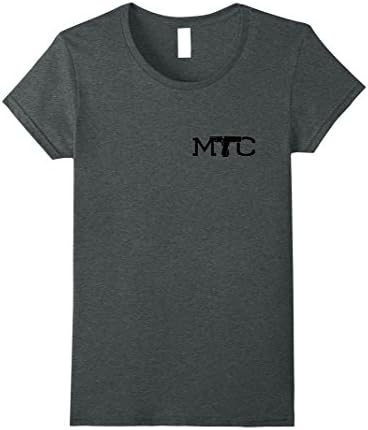 Womens "Mauka Total Combatives" Firearms Training School Small Dark Heather