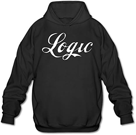 LYFSQBM Men's Logic Everybody Fashion Casual Loose Hoodie Pullover Sweatshirt