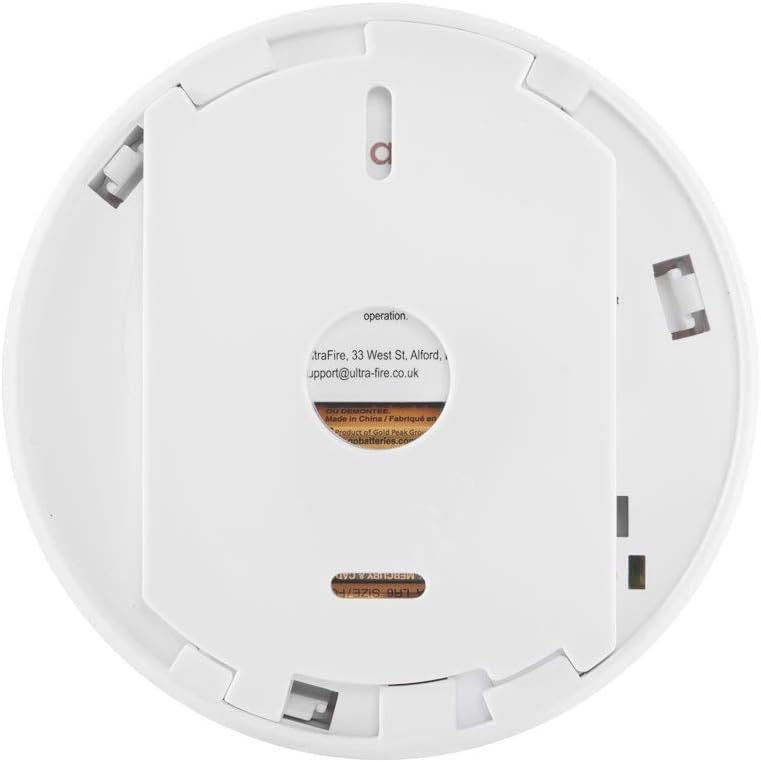 UltraFire UBH1 Kitchen Fire Alarm With Heat Detector Technology (1), White - Image 5