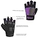 Trideer Padded Workout Gloves for Men - Gym Weight Lifting Gloves with Wrist Wrap Support, Full Palm Protection & Extra Grips for Weightlifting, Exercise, Cross Training, Fitness, Pull-up