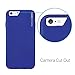 CaseCrown iPhone 6 Plus Case, Perfect Fit & Soft Interior, Lux Glider Case (Blue Sapphire)