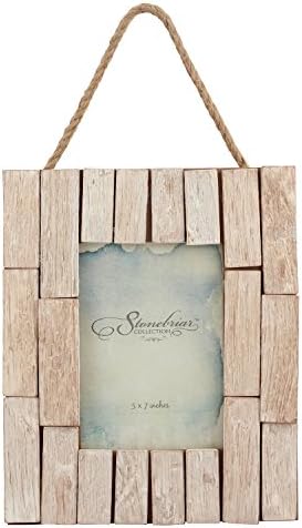 Stonebriar Nautical Driftwood Photo Frame for Wall Hanging & Table Top Display