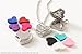 Aromatherapy Essential Oil Diffuser Necklace - 8 Pads - Heart Jewelry - Hypo-allergenic Surgical Stainless Steel Locket Pendant