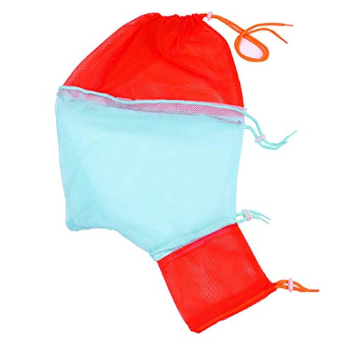 Jeeke Pet Cat Grooming Bag丨Bathing Cat Restraint Bag丨Colorful Cat Muzzle (Color D, 49cmx35cm/19.29''x13.78'') - Thumbnail 4