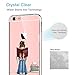 Qissy Case Compatible with iPhone6s Case, iPhone 6 Case Soft TPU Art Pattern Case for iPhone 6/6S (Beautiful Supermodel Fashion Girl) (8)
