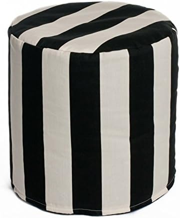 OC Fun Saks Cylinder Cabana Pouf