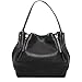 Burberry Women's Medium Maidstone Leather & Canvas Handbag Black