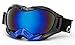 Cloud 9 - Professional Mens Snow Goggles Cross-Rocket Big Anti-Fog Dual Lens UV400 Protection Snowboarding Oversized Ski Goggles