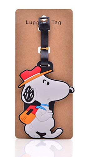 REINDEAR Premium Heavy Duty Travel Baggage Luggage Tag (Dog)
