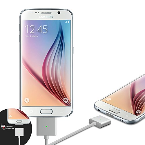 Micro-USB-Magnetic-Cable--Adapter-One-Touch-Connection-Hassle-Free-Improved-High-Performance-Charge-and-Data-T