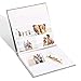 GOTIDEAL Self Adhesive Scrapbook,11 x 9.5 inches 40 Pages Photo Album Magnetic Scrapbook Album,Photo Book, Wedding Guest Book, DIY Anniversary Memory Book