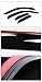 Topline Autopart Sun/Rain Guard Vent Shade Window Visors 07-13 Chevy/Gmc Silverado Sierra Ext Cab
