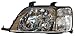TYC Left Headlight Assembly Compatible with 1997-2001 Honda CRV