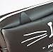 Cat Kitty Zipper Pens Pencil Case Organizer Bag Winzik Funny Silicone Pencil Pouch Box (B)