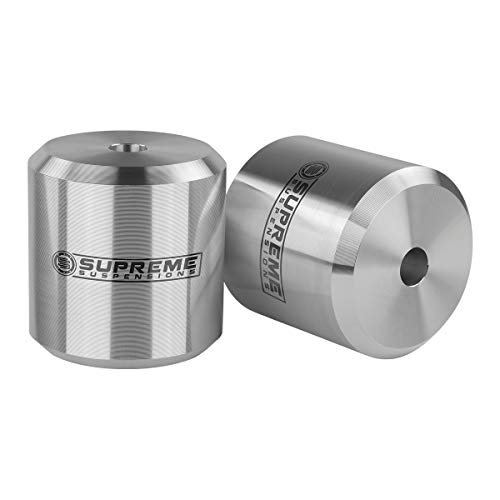 Supreme Suspensions - Ford F250 F350 Lift Kit 2.5" Front Aircraft Billet Coil Spring Spacers