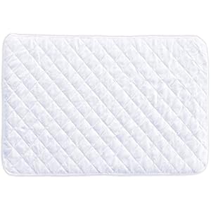 Little One’s Pad Waterproof Fitted Pack N Play Playard Mattress Protector Cover, Padded, White