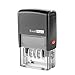 ExcelMark A5260 Custom Self-Inking Rubber Dater Stamp - Black Ink