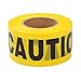 TopSoon Non-Adhesive Bright Yellow Caution Tape 3-Inch by 1000-Feet Do Not Enter Tape Roll, Highly Visible Barricade Tape Premium Weatherproof Safety Barrier Tape