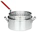 Bayou Classic 10 Quart Aluminum Fry Pot and Basket with Cool Touch Handle primary
