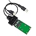 Makerfire Mini PCIe mSATA 5CM SSD to Micro SATA or USB Adapter Converter Card
