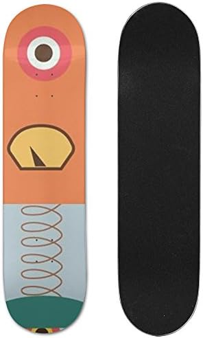 Mfsdjf9 Cartoon Spring Robot Sports Skateboard Professional Skateboard Surfboard Scooter