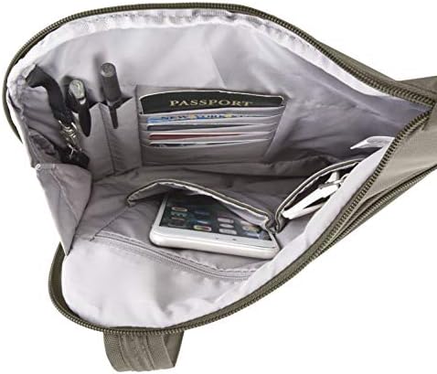 Travelon: Anti-Theft Classic Crossbody Bag - Nutmeg - Polyester 3 Travelon: Anti-Theft Classic Crossbody Bag - Nutmeg - Polyester