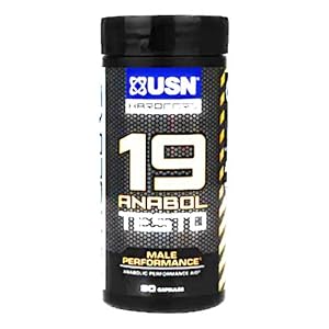 USN Sports Nutrition 19 Anabol Testo 180 Capsules Ultra Potent Testosterone Inducer