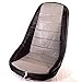 Low Back Seat Cover, Grey, Fits Most Fiberglass Seats, Compatible with Dune Buggy