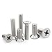 M2 Stainless Steel Phillips Flat Head Machine Screws Qty 200-piece Assortmrnt Set M2x3 M2x4 M2x5 M2x6 M2x8 M2x10 M2x12 M2x14 M2x16 M2x20mm
