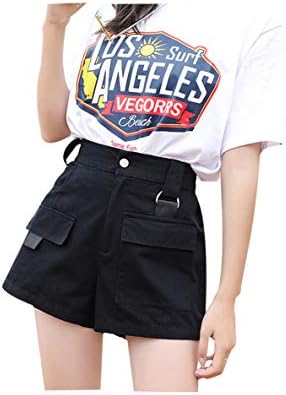 ショートパンツ レディース カーゴパンツ ポケット付き 短パン 激安価格と即納で通信販売 ホットパンツ ハーフパンツ ボトムス ハイウェスト ゴム 美脚 ダンス カッコイイ 通学 運動 スポーツ S 3xl 大きいサイズ 着痩せ ランニング おしゃれ