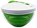 Ozeri Swiss Designed FRESHSPIN Salad Spinner and Serving Bowl, BPA-Free