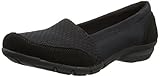 Skechers Women's Career-Interview Flat, Black, 8.5 M US